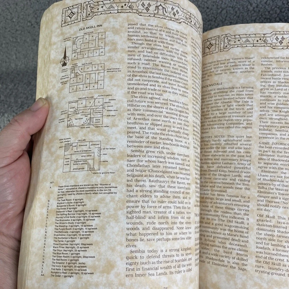 AD&D Forgotten Realms Cyclopedia of‎ the Realms TSR